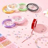 8 Rolls 8 Colors Strong Stretchy Beading Elastic Thread EW-FS0001-02-10