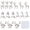 SUNNYCLUE 50Pcs 5 Style Tibetan Style Alloy Pendants TIBEP-SC0002-37-1