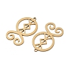 201 Stainless Steel Pendants STAS-I364-16G-2