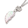 Best Friends Alloy Pendant Necklaces NJEW-K124-02B-P-3