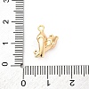 Brass Rhinestone Pendants KK-E793-12G-3