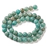 Natural Amazonite Beads Strands G-F602-02-8mm-01-3