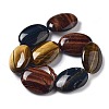 Natural Tiger Eye Beads Strands G-P528-D04-01-3