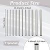 Carbon Steel Rod AJEW-WH0314-904C-2