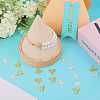 120Pcs 2 Colors Alloy Chandelier Component Links DIY-GO0003-53-5