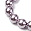 Electroplated Shell Pearl Beads Strands BSHE-G041-14mm-02-3