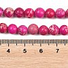 Natural Imperial Jasper Beads Strands G-I122-6mm-17-3