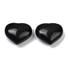 Heart Natural Obsidian Palm Stones G-C186-02I-1