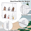 6 Grids Transparent Acrylic Minifigures Display Case with Cover DIY-WH0430-530A-4