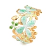 304 Stainless Steel Enamel Cuff Bangles BJEW-H638-03B-G-2