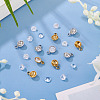 10Pcs 304 Stainless Steel Pendant Cabochon Settings STAS-TA0005-84-6