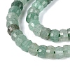 Natural Green Aventurine Beads Strands G-Q606-46A-05-4