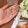 304 Stainless Steel Crystal Rhinestone Brooches AJEW-CA00002-3