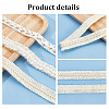   3Pcs 3 Styles Polyester Braided Lace Ribbons DIY-PH0021-26-4