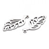 Non-Tarnish 304 Stainless Steel Pendants STAS-N095-048-2