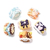 Opaque Acrylic Enamel Beads AC-CBA9912-01-1