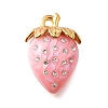 304 Stainless Steel Acrylic Pendants STAS-E549-03G-03-1