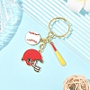 Alloy Enamel Keychain KEYC-FS00030-01-3