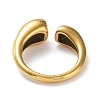 304 Stainless Steel Open Cuff Rings LS-RJEW-Z024-02G-01-3