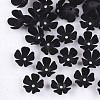 Spray Painted Eco-Friendly Iron Bead Caps IFIN-T009-08A-1