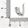 Brass Micro Pave Cubic Zirconia Pendants KK-B132-12P-W-3