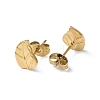 Ion Plating(IP) 304 Stainless Steel Stud Earring for Women X-EJEW-I285-23G-2