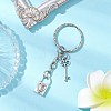 Valentine's Day Theme Alloy Keychains KEYC-JKC01052-01-1