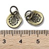 Tibetan Style Brass Pendants KK-M284-40AB-3