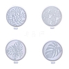 4Pcs Food Grade DIY Coaster Silicone Molds PW-WGC3B00-01-2