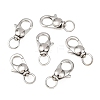 Tarnish Resistant 304 Stainless Steel Swivel Lobster Claw Clasps STAS-R065-10-3