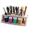 Wooden Leathercraft Tools Storage Rack ODIS-WH0005-35A-2
