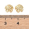 Brass Bead Caps KK-C260-19B-G-2