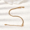 304 Stainless Steel Wheat Chains Bracelets for Women BJEW-A158-02A-G-2