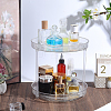 2-Tier Multifunctional Rotating Desktop Plastic Storage Rack ODIS-WH0709-255A-4