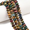 Natural Tiger Eye Beads Strands G-C259-A48-5x8mm-1