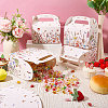 12Pcs 2 Styles Floral Printed Portable Paper Candy Gift Tote Boxes CON-CP0001-020-4