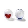 Opaque Acrylic Beads OACR-Z027-06-2