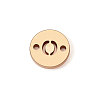 Real 14K Gold Plated Brass Connector Charms KK-TAC0017-04G-05-9