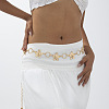 3D Alloy Flower Link Waist Chains WG72BD7-03-1