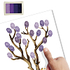 Canvas Fingerprint Painting DIY-WH0466-002-3