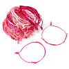 80Pcs 8 Colors Adjustable Nylon Cord Bracelet Making BJEW-TA00668-3