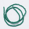 Faceted Rondelle Glass Beads Strands GLAA-M028-2mm-A06-3
