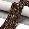 Natural Tiger Eye Beads Strands G-B107-D02-01-1