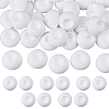 20 Pairs 5 Styles Natural Selenite Craft Doll Eye DIY-FH0009-64-1