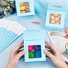 Paper Gift Storage Boxes with Visible Window CON-WH0110-003A-01-5