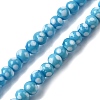 Handmade Lampwork Beads LAMP-D002-6mm-01G-1