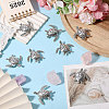 12Pcs Turtle Alloy Lapel Pinks for Backpack Clothes JEWB-CA0001-88AS-5