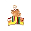 Christmas Theme Alloy Enamel Pendants LS-ENAM-C010-01C-1