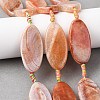 Natural Fire Crackle Agate Beads Strands G-F825-A01-01D-1