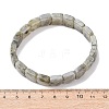 Natural & Synthetic Mixed Gemstone Faceted Beaded Stretch Bracelets for Women BJEW-K251-08-6